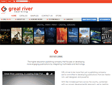 Tablet Screenshot of greatriverlearning.com